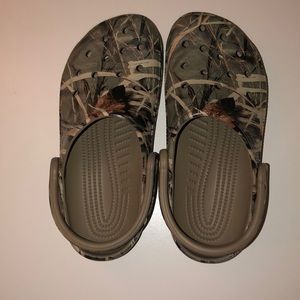 Camouflage Crocs- Unisex- M4, W6